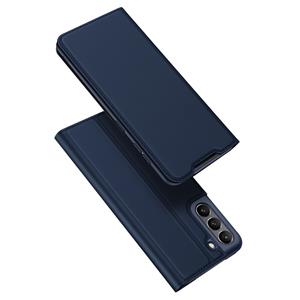 Dux Ducis Slim bookcase hoes - Samsung Galaxy S21 FE - Blauw