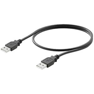 Weidmüller USB-Kabel USB-A Stecker 0.5m Schwarz PVC-Mantel 1993550005