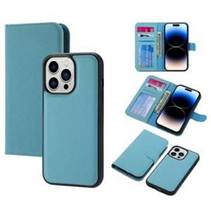 iPhone 14 Pro Afneembare Wallet Case - Blauw