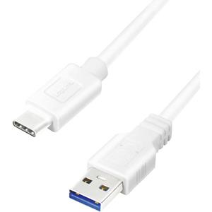 LogiLink USB-kabel USB 3.2 Gen1 (USB 3.0 / USB 3.1 Gen1) USB-A stekker, USB-C stekker 1.50 m CU0175