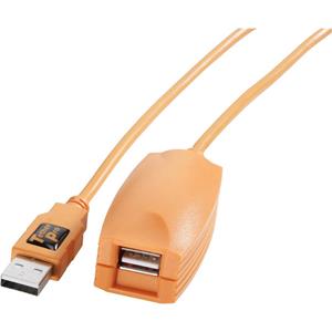Tether Tools USB-kabel USB-A bus, USB-B bus 5.00 m Oranje CU1917