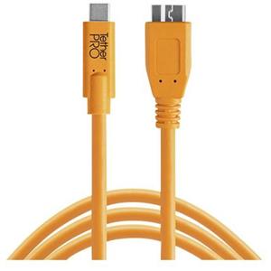 tethertools Tether Tools USB-Kabel USB-C™ Stecker, USB-Micro-B 3.0 Stecker 4.60m Orange CUC3315-ORG