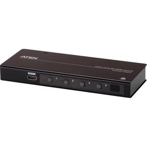ATEN VS481C 4 + 1 poorten HDMI-switch Via PC bedienbaar, Met afstandsbediening 4096 x 2160 Pixel