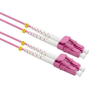 VALUE F.O. Kabel 50/125µm OM4, LC/LC, low-Loss connector , violet, 1 m |