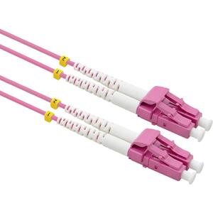 VALUE F.O. Kabel 50/125µm OM4, LC/LC, low-Loss connector , violet, 2 m |