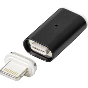 Renkforce Mobiele telefoon, Laptop Adapter [1x USB-C bus - 1x Apple dock-stekker Lightning] RF-4746078 Magnetische stekker