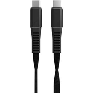 lebainnovation Leba Innovation USB-Ladekabel USB-C Stecker, USB-C Stecker 1.20m Schwarz NCABLE-LE-UC-UC-1.2M