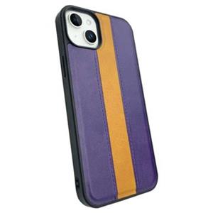 Band Serie iPhone 14 Gecoat Hoesje - Paars