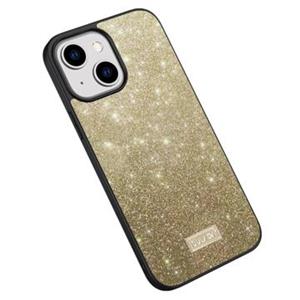 Sulada Glitter Serie iPhone 14 Gecoate Case - Goud