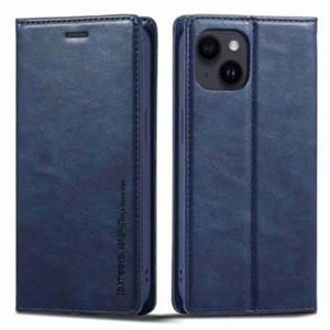 LC.IMEEKE iPhone 14 Wallet Case met RFID - Blauw