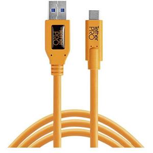 Tether Tools USB-kabel USB-C stekker, USB-C stekker 4.60 m Oranje CUC3215-ORG
