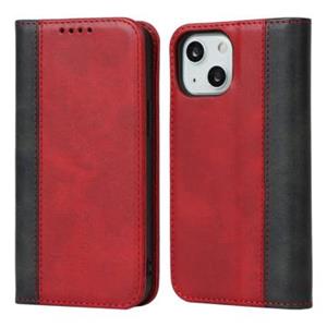 Elegance Series iPhone 14 Wallet Case - Rood / Zwart