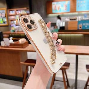 Dual-Color Series iPhone 14 Pro TPU Hoesje - Wit