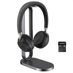 Yealink BH72 with Charging Stand UC Black USB-C Bluetooth Headset