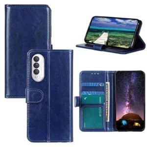 Honor X20 SE Wallet Hoesje met Magnetische Sluiting - Blauw