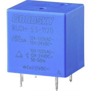 GoodSky RUDH-SS-112D Printrelais 12 V/DC 12 A 1x wisselcontact 1 stuk(s) Tray