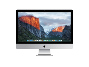 Apple iMac 27-inch | Core i5 3.2 GHz | 256 GB SSD | 8 GB RAM | Zilver (5K, Retina, Late 2015) A-grade