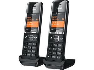 Gigaset COMFORT 550HX duo Mobilteile für DECT-Basisstationen & Router Schwarz Handy