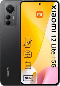 Xiaomi 12 Lite 5G smartphone 128 GB 16.6 cm (6.55 inch) Zwart Android 12 Dual-SIM