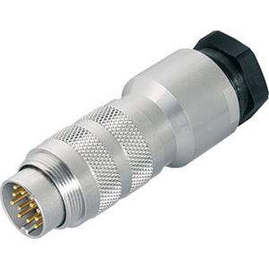 Binder 99 5861 15 19 Kabelstecker Stecker, gerade Serie (Rundsteckverbinder): 423 Gesamtpolzahl: 19