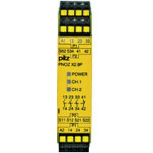 Pilz PNOZ X2.8P C #787301 - Safety relay 24V DC EN954-1 Cat 4 PNOZ X2.8P C 787301
