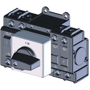 Sälzer D242-84200-026M1 Lasttrennschalter Gleichspannung 20A 1000V 1 x 90° Schwarz 1St.