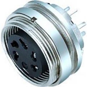 Binder 09 0320 99 05 Flanschdose Buchse, gerade, Flanschbuchse Serie (Rundsteckverbinder): 680 Gesam