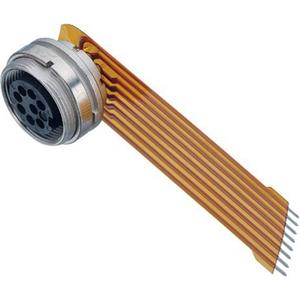 Binder 09 0328 65 07 Flanschdose Buchse, gerade, Flanschbuchse Serie (Rundsteckverbinder): 680 Gesam