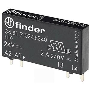 Finder Halbleiterrelais 34.81.7.024.8240-20 Schaltspannung (max.): 275 V/AC Nullspannungsschaltend 2