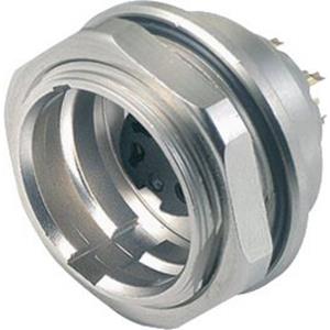 Binder 09 4844 81 19 Flanschdose Buchse, gerade, Flanschbuchse Serie (Rundsteckverbinder): 440 Gesam