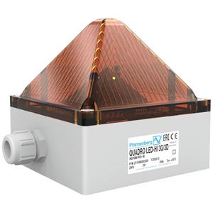 Pfannenberg Blitzleuchte LED QUADRO LED-HI-3G/3D HV AM 21108644009 Orange Blitzlicht 230 V/AC
