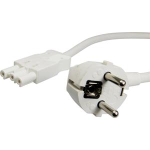 Adels-Contact 98565310 Netz-Anschlusskabel Schutzkontakt-Stecker - Netz-Buchse Gesamtpolzahl: 2 + PE