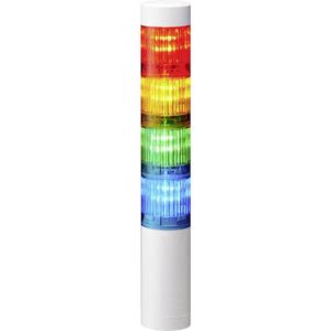 Patlite Signalsäule LR4-402WJNW-RYGB LED 4-farbig, Rot, Gelb, Grün, Blau 1St.