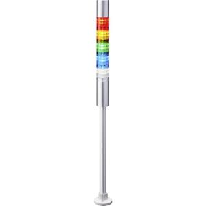 Patlite Signalsäule LR4-502PJBU-RYGBC LED 5-farbig, Rot, Gelb, Grün, Blau, Weiß 1St.