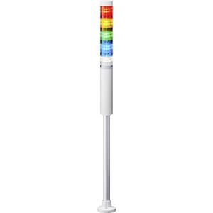 Patlite Signalsäule LR4-5M2PJNW-RYGBC LED 5-farbig, Rot, Gelb, Grün, Blau, Weiß 1St.