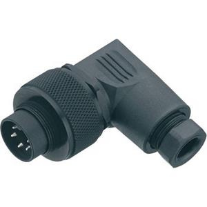 Binder 99 0129 106 12 Winkelstecker Stecker, gewinkelt Serie (Rundsteckverbinder): 723 Gesamtpolzahl