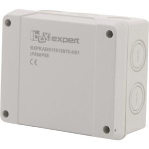 Boxexpert BXPKABS11913970-H01 Installations-Gehäuse 119 x 139 x 70 ABS Lichtgrau 5St.