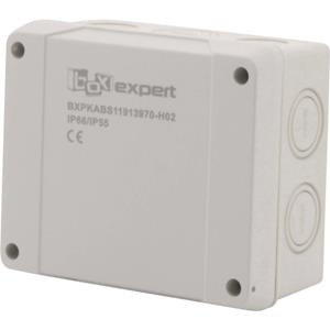 Boxexpert BXPKABS11913970-H02 Installations-Gehäuse 119 x 139 x 70 ABS Lichtgrau 5St.