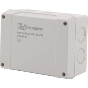 Boxexpert BXPKABS12516782-H02 Installations-Gehäuse 125 x 167 x 82 ABS Lichtgrau 5St.