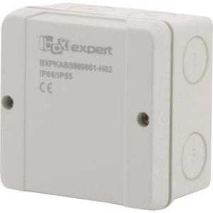 Boxexpert BXPKABS989861-H02 Installations-Gehäuse 98 x 98 x 61 ABS Lichtgrau 10St.