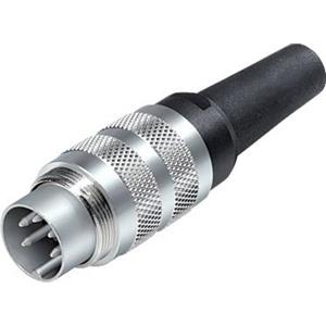 Binder 99 2001 02 02 Kabelstecker Stecker, gerade Serie (Rundsteckverbinder): 581 Gesamtpolzahl: 2 2