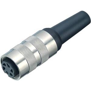 Binder 99 2002 00 02 Kabeldose Buchse, gerade Serie (Rundsteckverbinder): 581 Gesamtpolzahl: 2 20St.