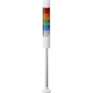 Patlite Signalsäule LR5-401WJBW-RYGB LED 4-farbig, Rot, Gelb, Grün, Blau 1St.