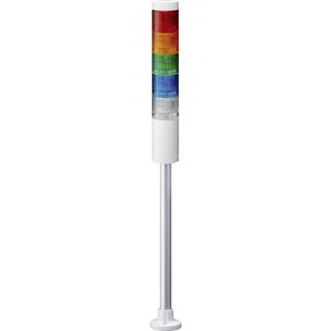 Patlite Signalsäule LR5-402PJBW-RYGB LED 4-farbig, Rot, Gelb, Grün, Blau 1St.