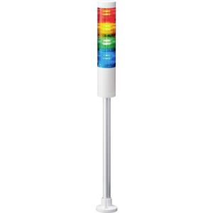 Patlite Signalsäule LR5-402PJNW-RYGB LED 4-farbig, Rot, Gelb, Grün, Blau 1St.