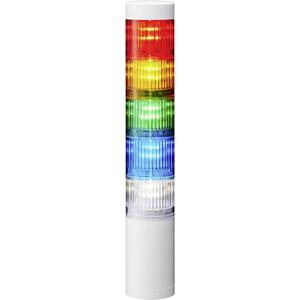 Patlite Signalsäule LR5-502WJNW-RYGBC LED 5-farbig, Rot, Gelb, Grün, Blau, Weiß 1St.