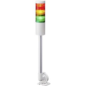 Patlite Signalsäule LR6-302QJNW-RYG LED 3-farbig, Rot, Gelb, Grün 1St.
