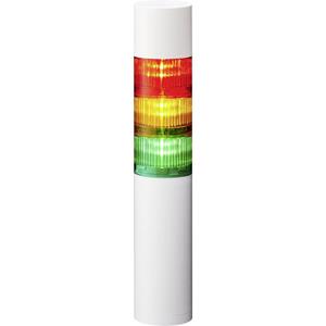 Patlite Signalsäule LR6-3M2WJBW-RYG LED 3-farbig, Rot, Gelb, Grün 1St.