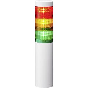 Patlite Signalsäule LR6-3M2WJNW-RYG LED 3-farbig, Rot, Gelb, Grün 1St.