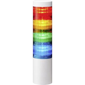 Patlite Signalsäule LR6-402WJNW-RYGB LED 4-farbig, Rot, Gelb, Grün, Blau 1St.